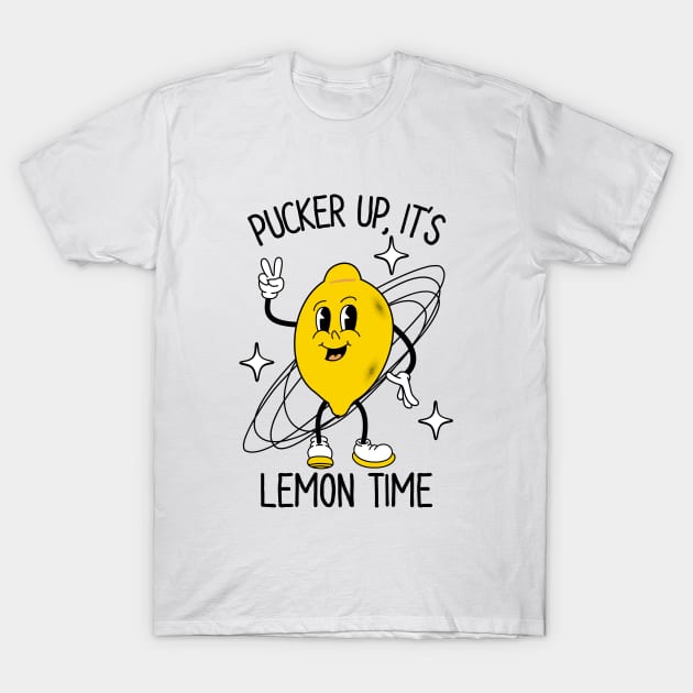 Pucker Up It's Lemon Time T-Shirt by Odetee